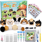 Needle Felt Starter Kit, 6 Pieces Dog Wool Needle Felting Kit, Needles Felting by DUKOIPP
