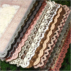 30 Sheets Lace Edged Vintage Scrapbook Paper, Scrapbooking, Letter Writing by Diuhofart