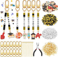 Tondiamo 2823 Pcs Graduation Bead Keychain DIY Craft Making Kit Class of 2026 by Tondiamo
