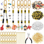 Tondiamo 2823 Pcs Graduation Bead Keychain DIY Craft Making Kit Class of 2026 by Tondiamo
