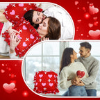 Chunful 6 Sets Valentine's Day Tied Pillow Craft Kit - Image 4