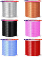 Mandala Crafts 16 GA Red Copper Black Assorted Anodized Aluminum Craft Wire | - Image 2