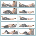 Kolbs Memory Foam Adjustable Bed Wedge Pillow - Image 2