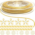 Jishi 33ft Gold Snake Chain 1.2mm Jewelry Making Chains by Jishi
