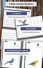 Bird Watching Journal with Life List & Checklist - Image 4