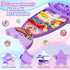 Euclidean Cube 2-in-1 Friendship Bracelet Making Kit, Arts and Crafts - Image 3