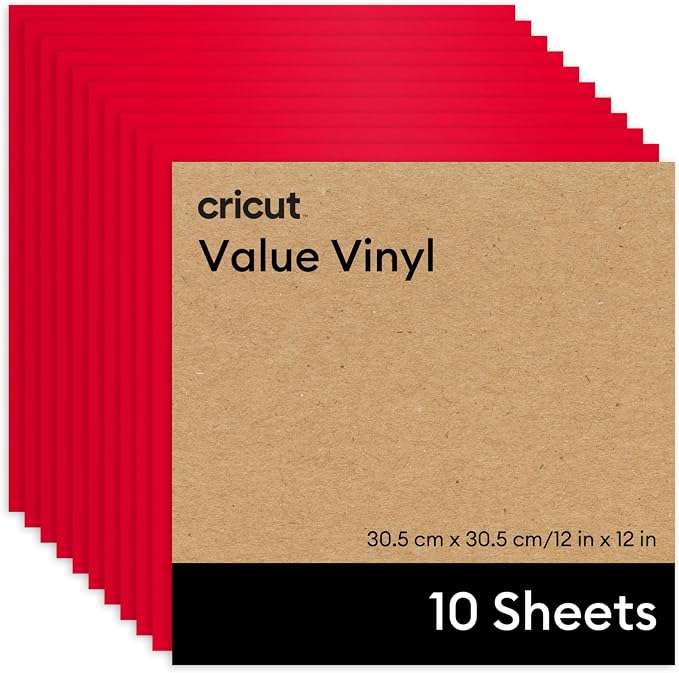 Cricut Value Permanent Vinyl by Unknown