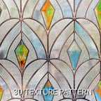 3D Stained Glass Window Film, Decorative Window Privacy Film - Image 2