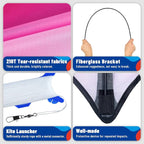 SGftre Delta Kite Three Set for Kids and Adults, Perfect Family Kite for Parks - Image 5