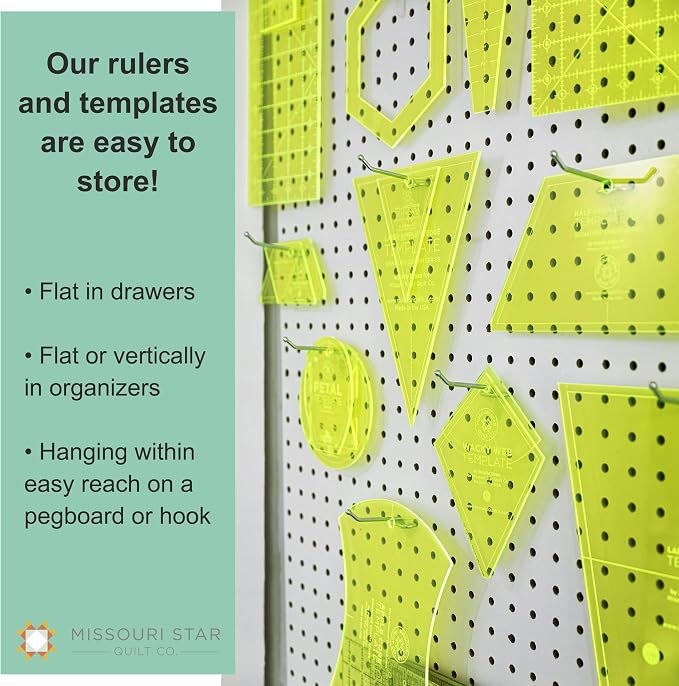 Acrylic Quilting Template, Tumbler - Image 4