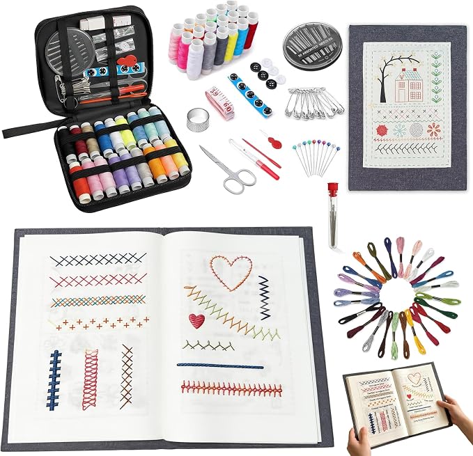 EVOCKAY 2026 Embroidery Stitch Book Kit by Unknown