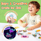 JMMICO 81 PCS 3D Art Paint & Puff Set, Mess-Free Crafts - Image 5