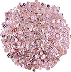 Mandala Crafts 6mm Cup Round Rose Gold Sequins - Image 2