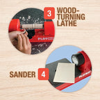 PLAYMAKE 4 in 1 Wood Building Kits - Image 5