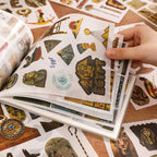 Pre-Cut Vintage Stickers for Journaling, 500+ Scrapbook Stickers and 20 A5 - Image 4
