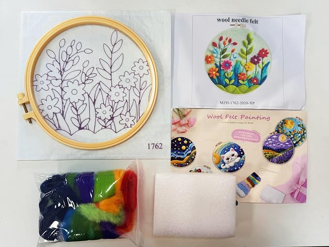 CaptainCrafts DIY Needle Felting Starter Kit - Image 3