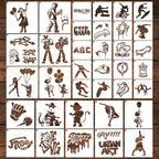 Sitsink Graffiti Stencils by SitsinkArtCraftsTools