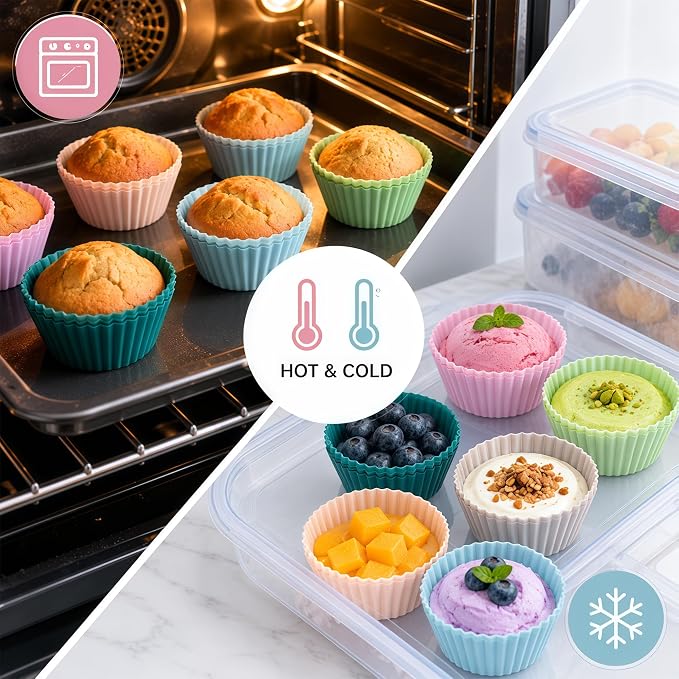 Silicone Muffin Cups - Image 3