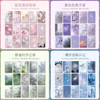 120 Sheets Aesthetic Landscape Memo Pads, 2.6x4.1 Cinematic Scenery - Image 2