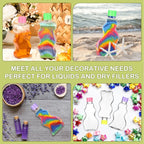 Yaomiao 30 Packs 2.5 oz Plastic Sand Art Bottles - Image 7