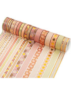 Mr. Pen- Washi Tape Set, 21 Rolls, Boho Design | 5.5 Yards/Roll, Washi Tape by MrPen