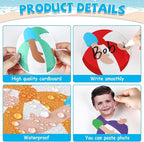gisgfim 80Pcs Summer Cutouts Beach Ball Decorations Bulletin Board Pool Ball - Image 3
