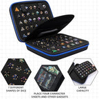 Aoriher 1 Pcs Dice Case with Removable Slotted Tray - Image 6