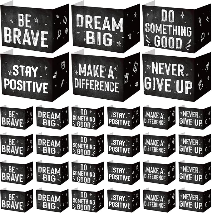 Honoson 24 Pcs Bulk Inspirational Privacy Folders by Honoson