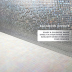 Pixel Rainbow Light Effects Window Privacy Film by Artscape - Image 4