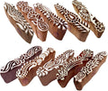 Royal Kraft Fabric Wooden Stamps Creative Border Pattern Printing Blocks by RoyalKraft
