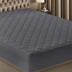 Utopia Bedding Quilted Fitted Mattress Pad, Full Size, Elastic Fitted Mattress by UTOPIABEDDING