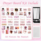 Black Women Prayer Board Kit Prayer Board Supplies Not Including Board | Prayer - Image 3
