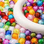 16mm Color Acrylic Beads 100pcs Cute Candy Colors Spacer Beads Loose Beads - Image 4