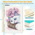 Watercolor Paper Pad, Spiral - Image 2
