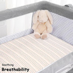 Yoofoss Bassinet Sheets for Baby, Baby Delight, Angelbliss, Soft Breathable - Image 6