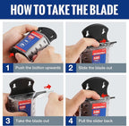 WORKPRO Utility Knife Blades, SK5 Steel, - Image 6