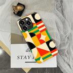 ZHEGAILIAN Case for iPhone 13 Pro Max, Geometric Colors Durable Shockproof - Image 6