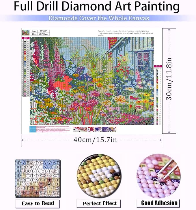 Meothan Flowers Diamond Painting Kits - Image 3