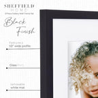 Sheffield Home 9 Piece Gallery Wall Frame Set, 12x12 in. Matted to 8x8 in. - Image 4