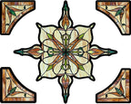 ADD.HERES Window Stickers, ‌Stained Glass Window Privacy Film, UV Blocking - Image 2