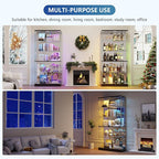 Lvifur RGB Glass Display Cabinet - Image 6