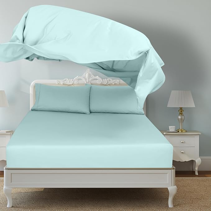 Royale Linens Queen Flat Sheet - Image 8