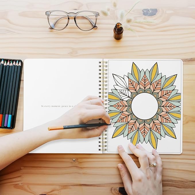 Beautiful Adult Coloring Book Set of 2 - Image 7