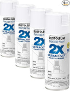 Rust-Oleum 334048 Painter's Touch 2X Ultra Cover Spray Paint, 12 oz, Gloss White by Rust-Oleum