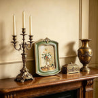 Vintage Picture Frame 4x6 Antique Ornate Photo Frame Tabletop and Wall Hanging - Image 9