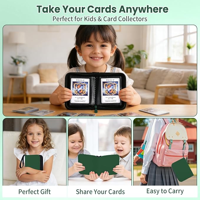 Mini Trading Card Binder Album, 1 Pocket Card Binder - Image 7