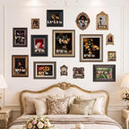 Wonderjune 15 Pcs Vintage Picture Frames Set by Wonderjune