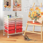 BECOMFORT 12-Drawer Rolling Cart - Image 9