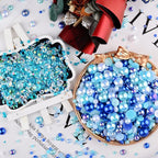3900+ Pcs Rhinestones and Pearls Kit, 2-10mm Flatback Gems - Image 6