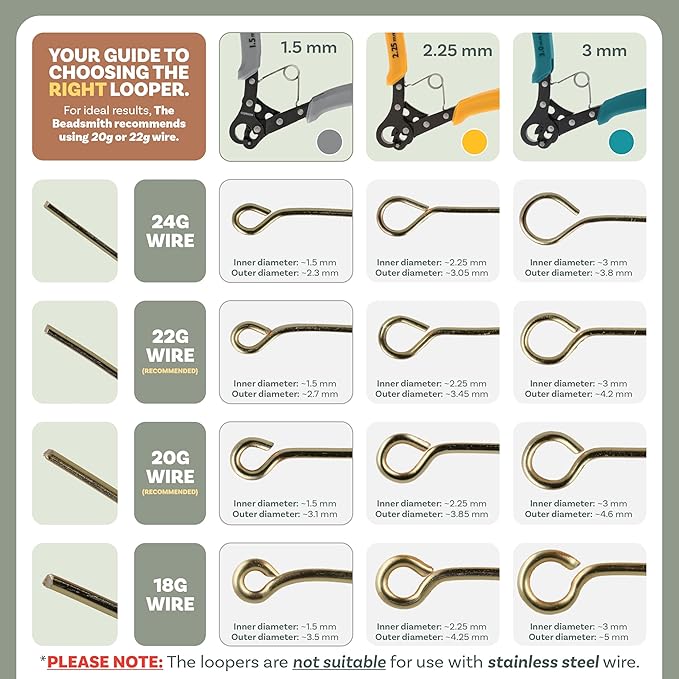 The Beadsmith Original One Step Looper | Create and Trim Consistent 1.5 mm Loops - Image 6